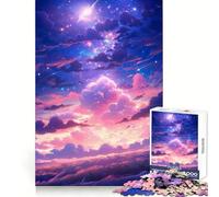 Sunset Dreamscape 1000 Piece Jigsaw Puzzle for Teenagers Recall Upgrade Calm Mind Clear Cut Art Collectible 50x75cm