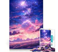 Sunset Dreamscape 1000 Piece Jigsaw Puzzles for Adults Sharp Logic Toy Home Leisure Tight Cut Heartfelt Gift 38x52cm