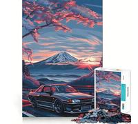 Sunset Drive 1000 Pieces Jigsaw Puzzles for Teenagers Logic Ability Toy Light Relax Accurate Cut Classic Gift 50x75cm