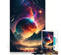 Sunset Fantasy 1000 Piece Jigsaw Puzzles for Adults Jigsaw Logic Toy Indoor Play Precision Cut Cherished Gift 38x52cm
