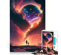 Sunset Fantasy Jigsaw Puzzles 1000 Piece for Teenagers Wise Think Toy Peaceful Fun Tight Cut 38x26cm