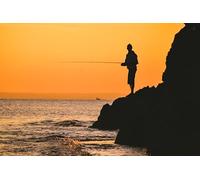 Sunset Fishing-4000-Piece Adult Puzzle Set: Educational, Intellectual Gift, Best DIY Home Decor (14 years+)