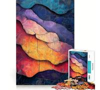 Sunset Fragments 1000 Piece Jigsaw Puzzles for Adults Pure Logic Toy Soothing Fun Sharp Cut Amazing Present 50x75cm