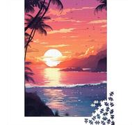 Sunset from An Islandhet Puzzles for Adults 1000 Pieces Puzzle for Adults And Teenager Family Game 1000pcs (38x26cm)