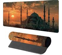 Sunset Gaming Mouse Mat 1600x800x3mm, Mouse Pad Large Landscape, Desk Mat with Stitched Edge, Mousepad with Non-Slip Rubber Base, Office Accessories, Keyboard Pad, for Gaming, Desk Office, 3-8523