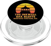 Sunset Gazebo Inkwell Beach Oak Bluffs Martha's Vineyard MA PopSockets PopGrip for MagSafe