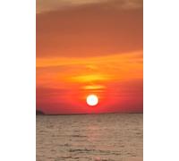 Sunset Glow: A Serene Writing Notebook for Your Daily Thoughts