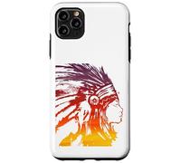 Sunset Headdress Native American Indian Traditional Art Case for iPhone 11 Pro Max