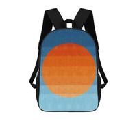 Sunset III Backpack, 3D Printed School Bag, School Lunch Bag, Travel Backpack, Friends Backpack, School Backpack for Girls And Boys 17inch