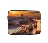 Sunset in Budapest Laptop Case Sleeve 12 inch Laptop Bag Shockproof Computer Carrying Cover Protective Notebook Case