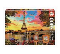 SUNSET IN PARIS LANDSCAPE JIGSAW PUZZLE - 3000 PIECES GREAT GIFT FOR ALL