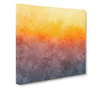Sunset in Portugal Canvas Print | Gallery Wrapped 30mm Frame Wall Art | 20x20 inches | Ready to Hang | Abstract Landscape Picture | Living Room Bedroom Lounge Office