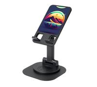 Sunset in Telescope 360° Rotating Phone Stand with Adjustable Height and Foldable Design