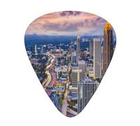 Sunset In The City Guitar Picks Plectrums For Guitar Bass 12 Pack
