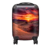 Sunset in The Desert Suitcase - Lightweight Hard Case, TSA Lock, 4 Spinner Wheels