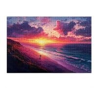 Sunset Jigsaw Puzzles for Adults 2000, 2000 piece Jigsaw Puzzles for Adults, Challenging Wooden Jigsaws Puzzle for The Whole for Women, Puzzle for Home Decor, Gifts for Women, Theme: Landscape X-82