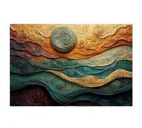 Sunset Jigsaw Puzzles for Adults 2000, 2000 piece Jigsaw Puzzles for Adults, Challenging Wooden Jigsaws Puzzle for The Whole for Women, Puzzle for Home Decor, Gifts for Women, Theme: Abstract W-78