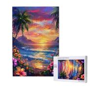 Sunset Jigsaw Puzzles for Adults 5000, Love Large Wooden Puzzles for Adults, Funny/Difficult/Impossible/Challenging Decompression Games, As a Birthday for Women and Men 2T-1620
