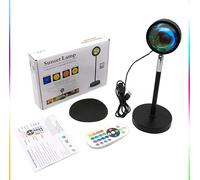 Sunset Lamp, 16 Colour Adjustable Sunset Projection Lamp, Romantic Visual Led La