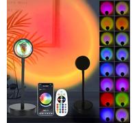 Sunset Lamp Projector, 16 Colors Led Lights for Bedroom Night Light Sun Sunrise Sunlight Lamp Mood Light with APP Control / Remote Control for Bedroom Decor, Photography, Christmas Gifts for Women