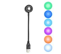 Sunset Lamp Projector - USB Charging, 7 Color Changing LED 360° Rotating Ambient Lamp, Adjustable Brightness, Mood Lighting | Plug and Play Decoration Light for Sleep