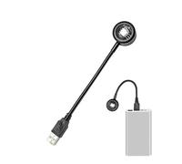 Sunset Lamp Projector - USB Rechargeable 7 Colors LED Ambient, 360° Rotating Night Light With Button Control, Plug And Play Mood Lighting | Aesthetic Bedroom Decor For Live Stream Party