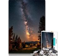 Sunset Landscape Jigsaw Puzzles for Adults,Challenging To Complete But Fun And Humorous Birthday Present,Gifts,Wall Art (38x26cm)