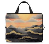 Sunset Laptop Sleeve Ultra-Thin, Waterproof 15inch Laptop Bags, Portable Protective Computer Bag with Hand Strap