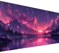 Sunset Large Diamond Art for Adults 40x120in, 5D Diamond Painting Landscape, DIY Full Drill Crystal Rhinestone Gem Art, Crafts for Adults, Mosaic Cross Stitch Kit, Home Wall Decor Gifts U-8518
