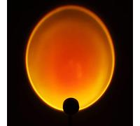 Sunset Light Projector Led Lamp, Rotating Projection Lamp, Romantic Visual Mood Lighting Lamp, Sunset/Rainbow Decoration Night Light for Home, Wedding, Birthday, Party, Living Room, Bedroom