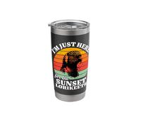 Sunset Lorikeet I'm Just Here for Sunset Lorikeet Stainless Steel Insulated Tumbler