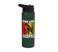 Sunset Lorikeet Retro Sunset Lorikeet Stainless Steel Insulated Water Bottle