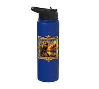 Sunset Lorikeet Starry Night Sunset Lorikeet Stainless Steel Insulated Water Bottle