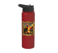 Sunset Lorikeet Starry Night Sunset Lorikeet Stainless Steel Insulated Water Bottle
