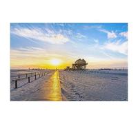 Sunset Mood，Jigsaw Puzzles 1000 Pieces for Adults, Classic Puzzle Kids Puzzle Challenging And Difficult Puzzles for Adults And Teens（75x50cm）-Z33