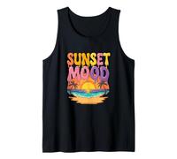 Sunset Mood Tropical Beach Ocean Summer Vibes Tank Top