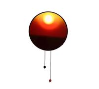 Sunset Night Light | Modern Ambient Illumination Solar Tracking | Manual Pull Down Bed Lamp | for Dorm, Study, Apartment, Hotel, Wife, Mother, Girlfriend