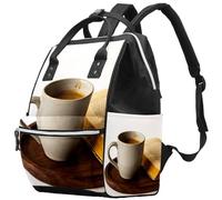 Sunset on the pier Versatile Diaper Bag for Moms - Waterproof Large Capacity Baby Tote with Insulated Bottle Pockets and Multi-Function Organizer