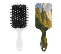 Sunset over The Mountain Range Hairbrush Air Cushion Comb Hair Comb