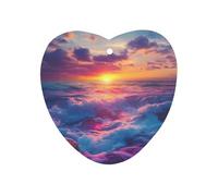 Sunset over The Ocean Car Air Freshener Ocean Scent Long Lasting Tablets for Auto Hanging Fragrance