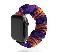 Sunset Palm Trees Beach for IWatch Elastic Watch Straps 38-44mm