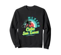 Sunset Palm Trees Cabo San Lucas Mexico Vacation Vintage Sweatshirt