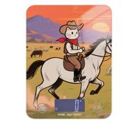 Sunset Prairie Cowboy Cat Bakers Food Kitchen Scale 11lb/0.18oz, 5kg/5g Kitchen Scales with 4 Unit for Weight Loss Baking Soap Making báscula para cocina