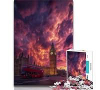 Sunset Puzzles for Teenagers 1000 Pieces,Decompressing Intellectual Educational Toy Birthday Present,Gifts,Wall Art 38x26cm