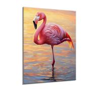 Sunset Red-Crowned Crane Diamond Art, Diamond Painting Kits Adults, Kids 5D DIY Crystal Art Kits, Crafts for Adults, Beginner Full Drill Cross Stitch Pictures, Gifts for Women 40x50cm s0yh-882