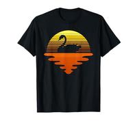 Sunset Retro Swan T-Shirt