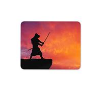 Sunset Samurai Warrior Mouse Mat Pad - Martial Arts Sword Computer #14204