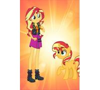 Sunset Shimmer A Friend Like Me Notebook: Journal Gift,100 Lined Paper Book for Writing, Perfect Present for Fans, Notebook Diary 6 X 9 Inches