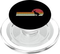 Sunset Sphynx Silhouette for Sphinx Cat Owners PopSockets PopGrip for MagSafe