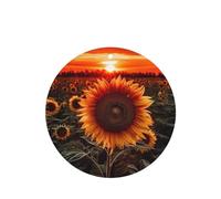 Sunset Sunflower Car Air Fresheners 6 Pcs, Funny Hanging Car Air Fresheners Cute Long Lasting Scented Mirror Hanging Decoration Ornaments Gift Interior Decor Accessories For Men Women